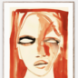 AFFICHE RED PORTRAIT 30*40