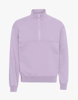 Quarter zip soft lavender