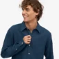 Chemise Flanelle Petrol Blue