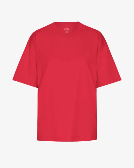 Oversized Tee-Shirt Scarlet Red