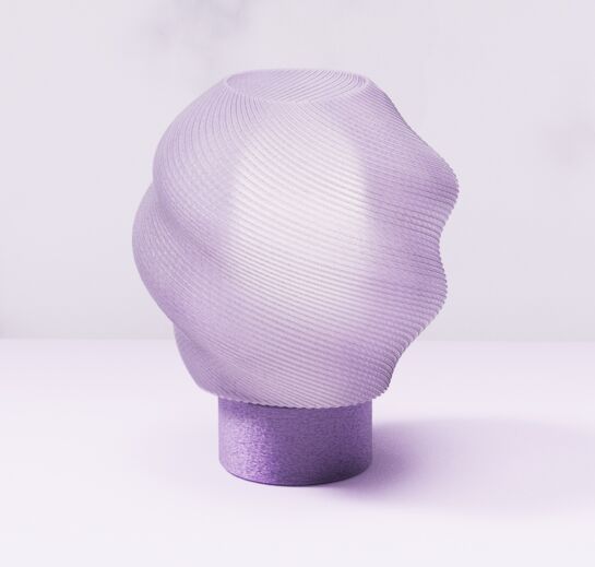 Lampe Impression 3d Lavande