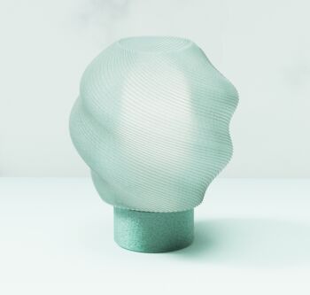 Lampe impression 3d menthe (vert)