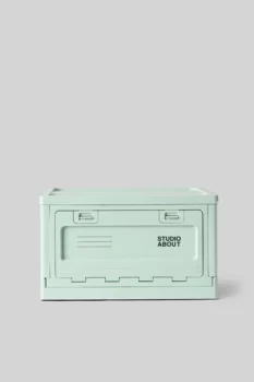 Caisse de rangement vert