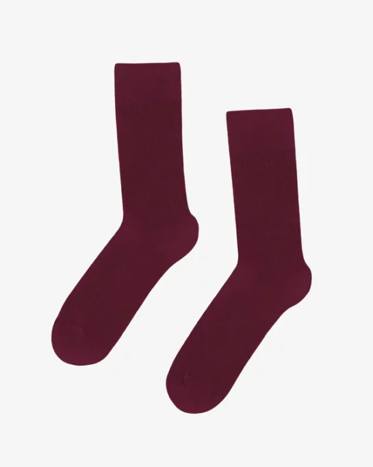 Chaussettes Classic Oxblood Red
