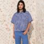 Chemise Ekirow Vichy Bleu