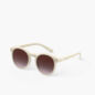 Lunettes De Soleil #m Vintage Cream Violet Lenses