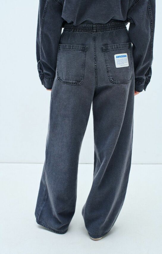 Pantalon Jazy Noir Droit