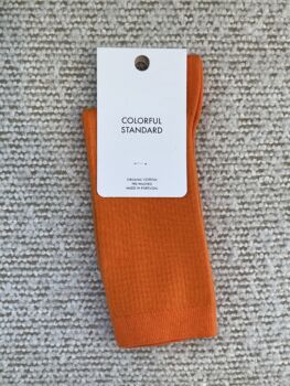 Chaussettes classic sunny orange