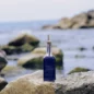 Distributeur d'huile Bleu et Rayures