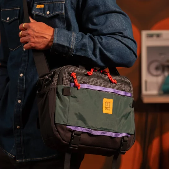 Mountain Cross Bag Grid/very Peri