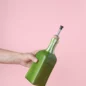 Distributeur d'Huile Vert et Rayures
