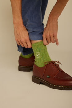 Chaussettes brindille verte 36/40